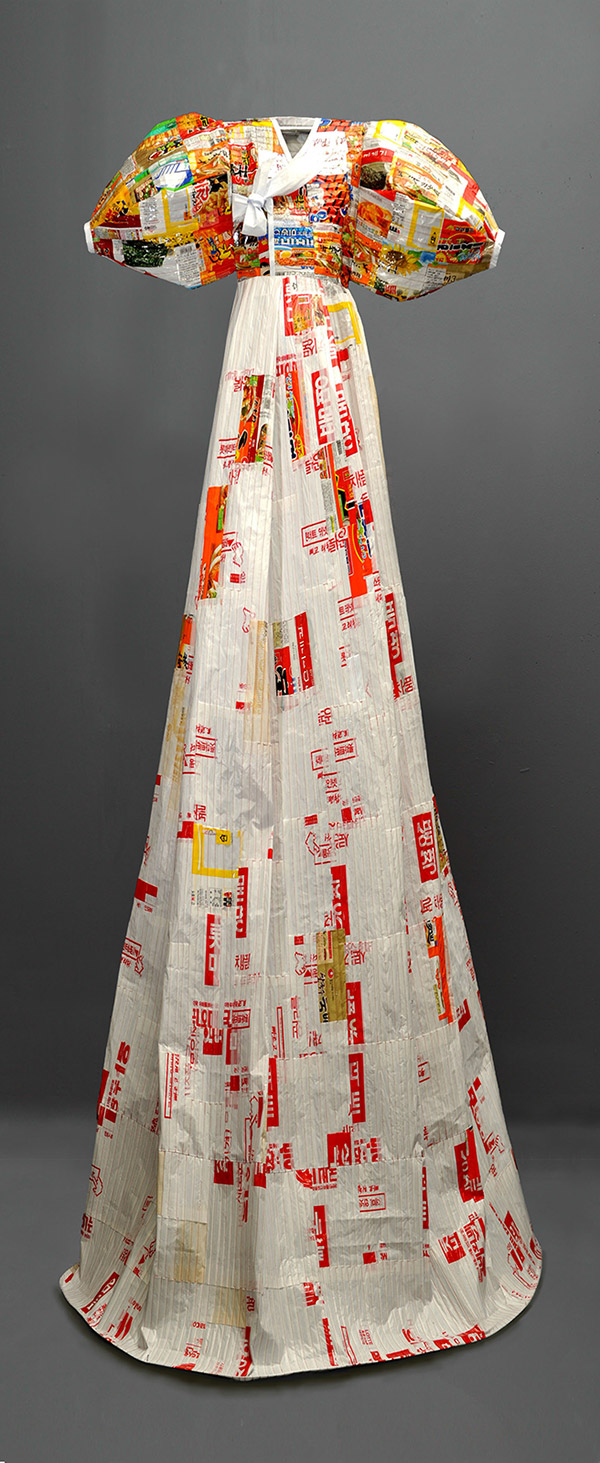 Korean rubbish dress (Hanbok)