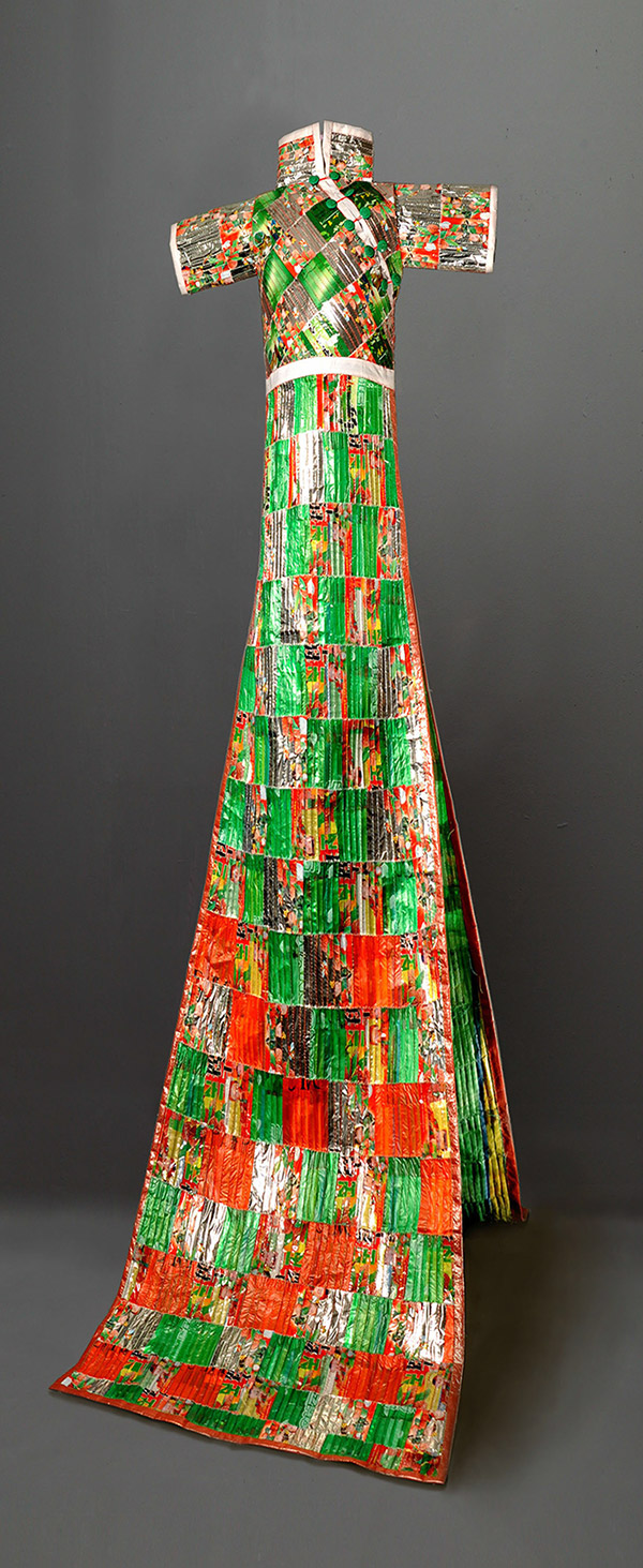 Chinese rubbish dress (Qipao)