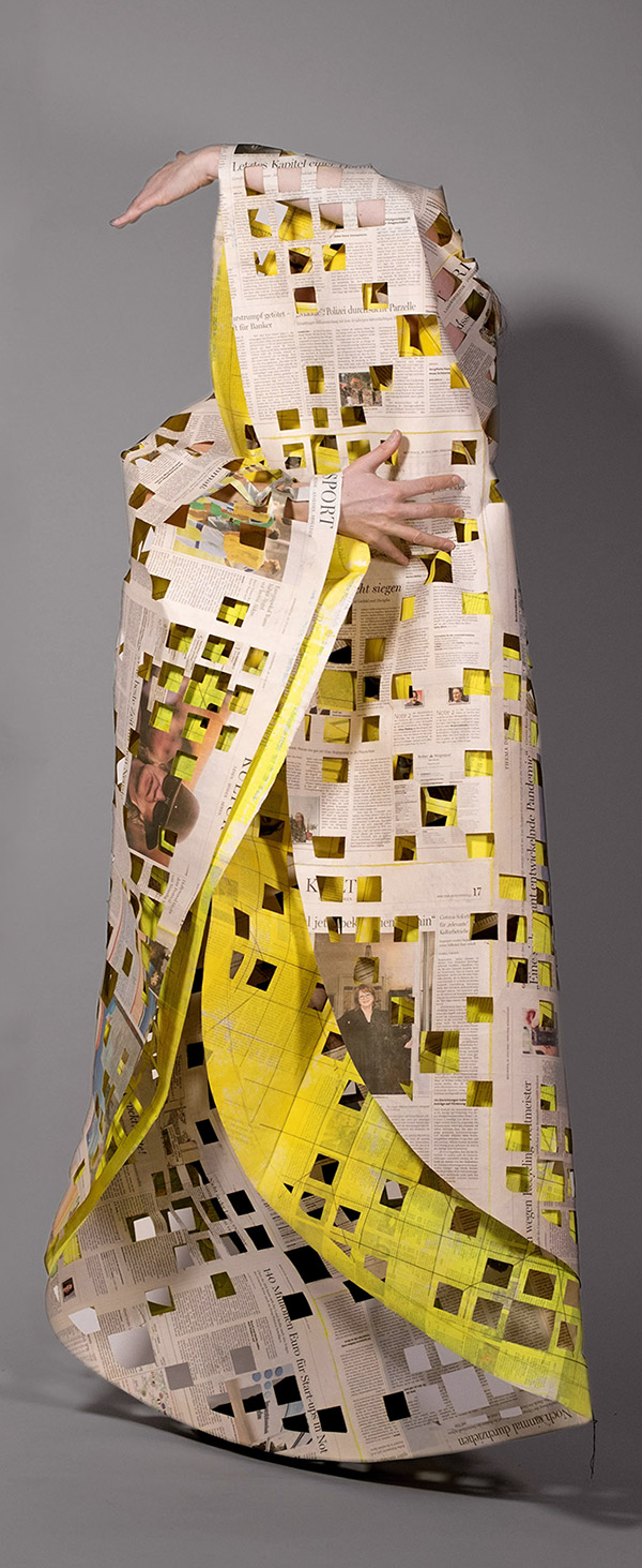 Newspaper robe I